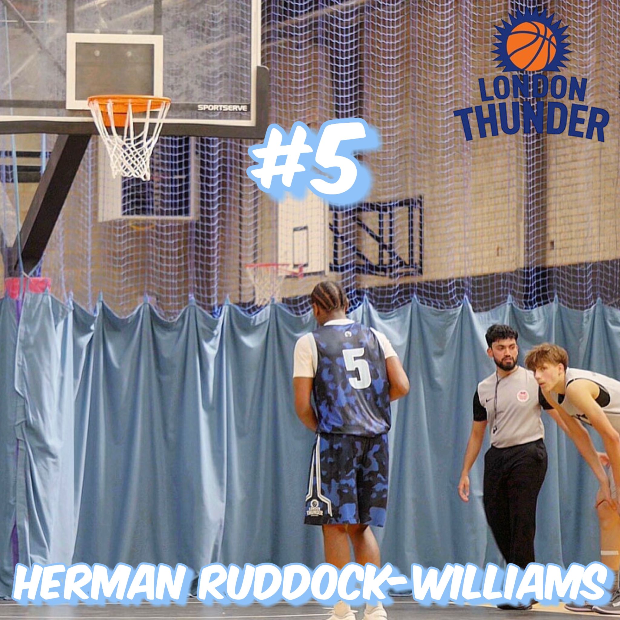 Herman Ruddock-Williams London Thunder Basketball