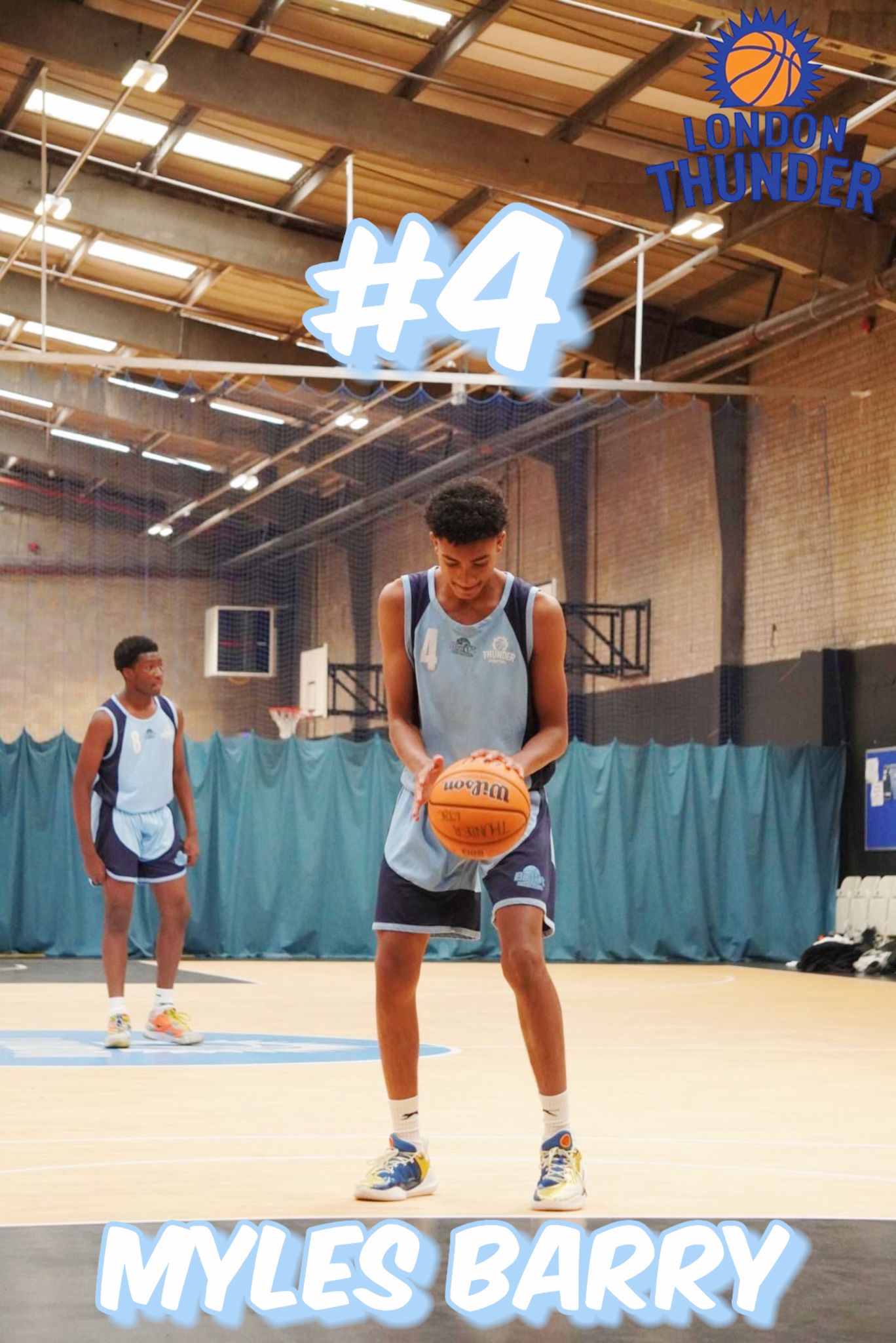 Myles Barry London Thunder Basketball