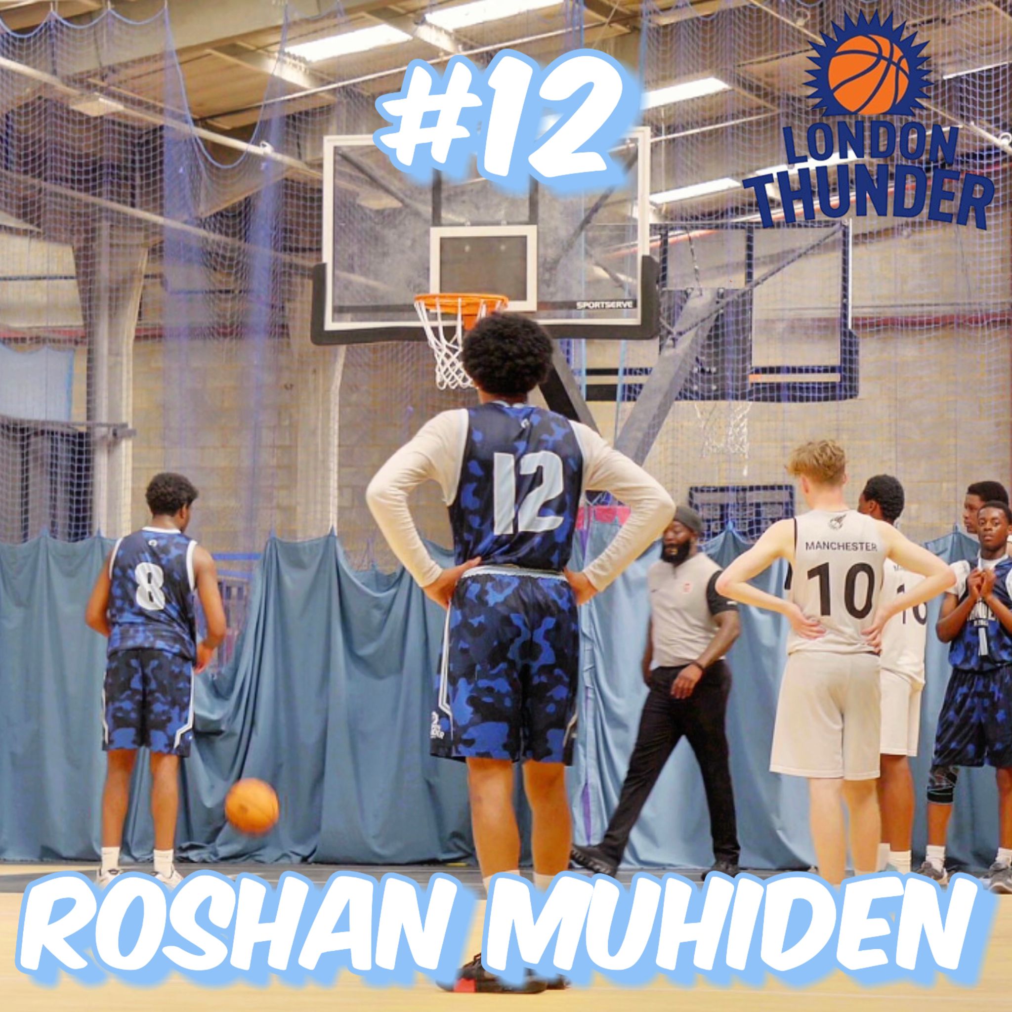 Roshan Muhiden London Thunder Basketball